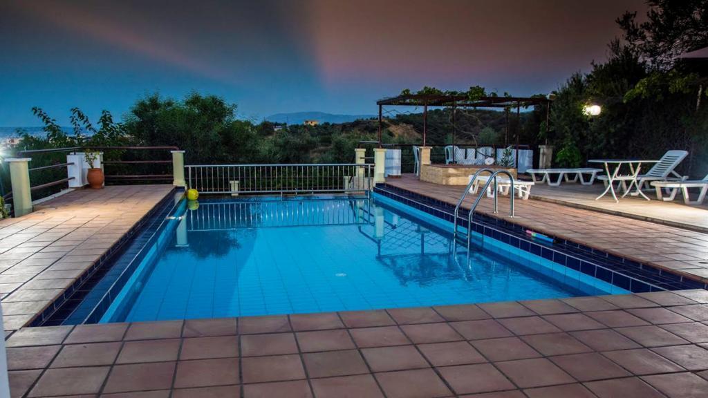 Villas Eva With Panoramic Sea View Stalos Exterior photo