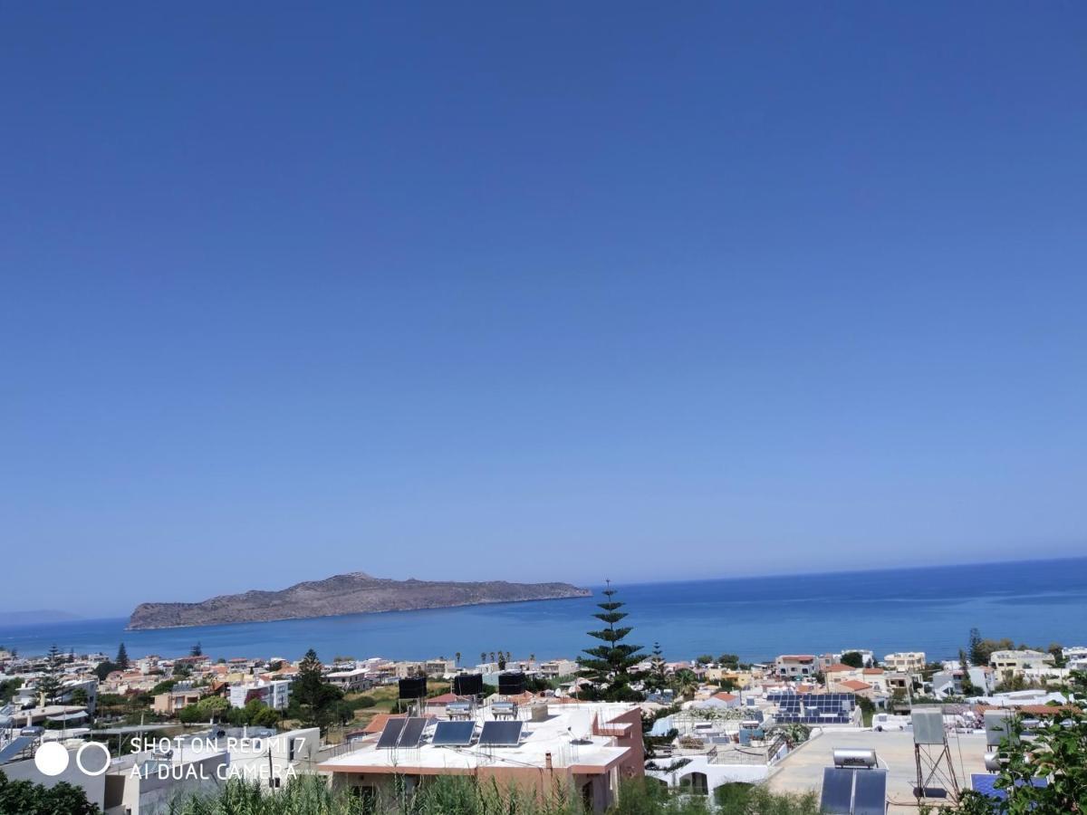 Villas Eva With Panoramic Sea View Stalos Exterior photo